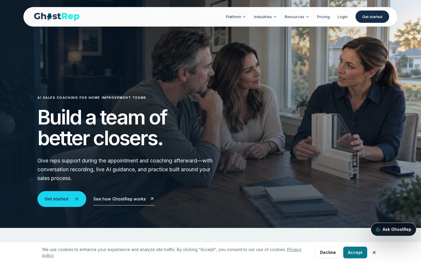 GhostRep Homepage