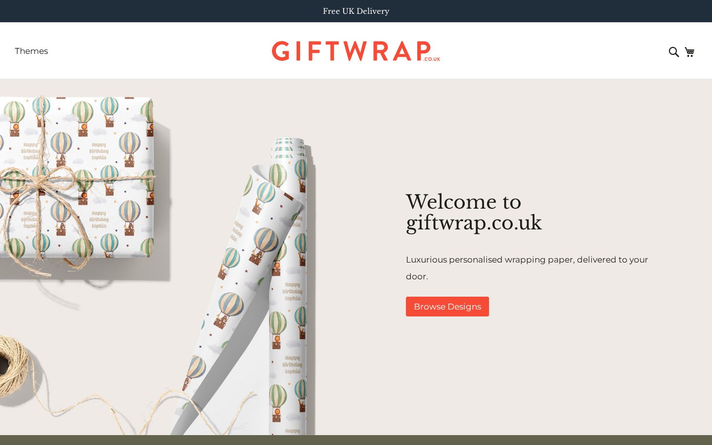 Giftwrap Homepage