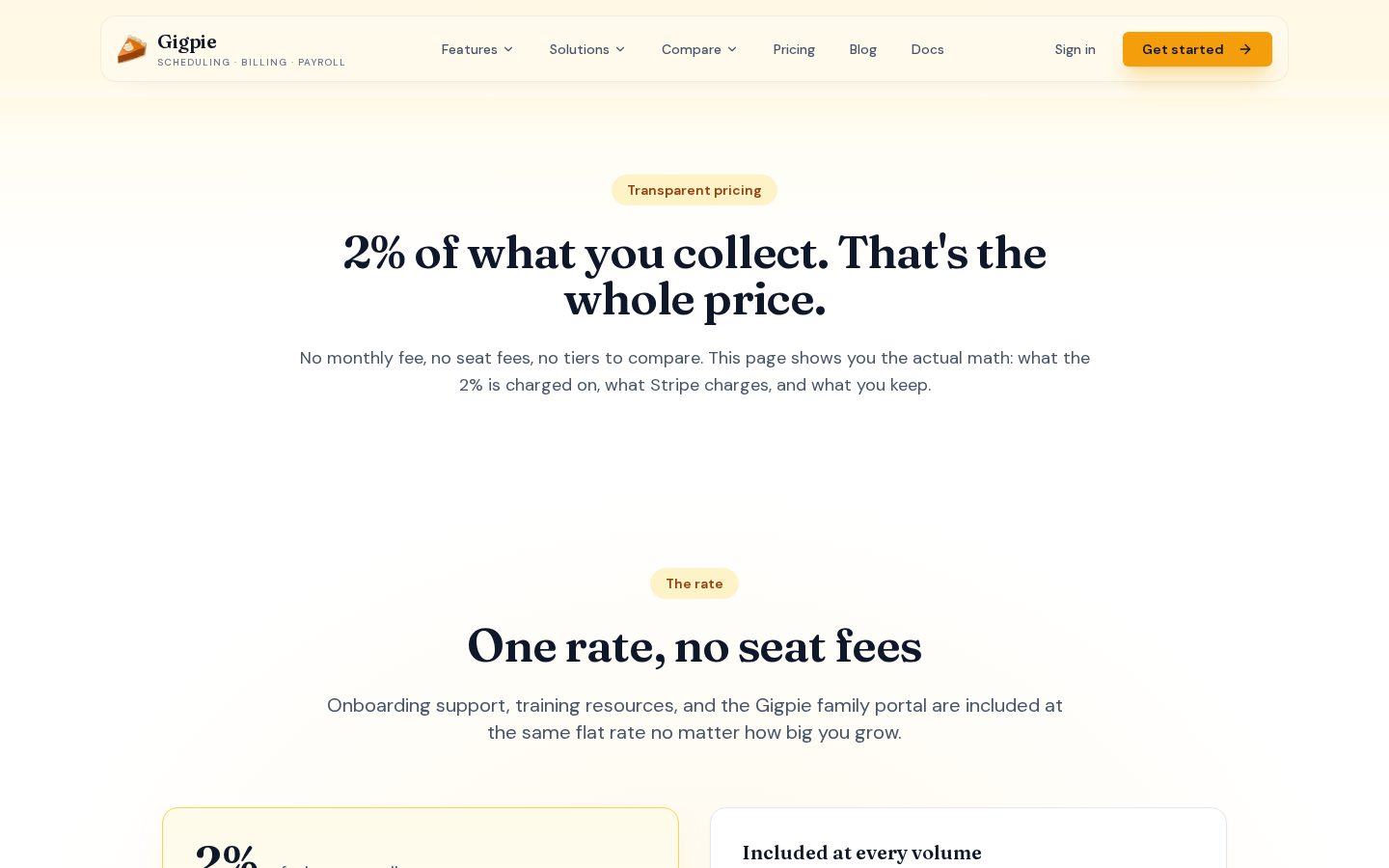 Gigpie Pricing
