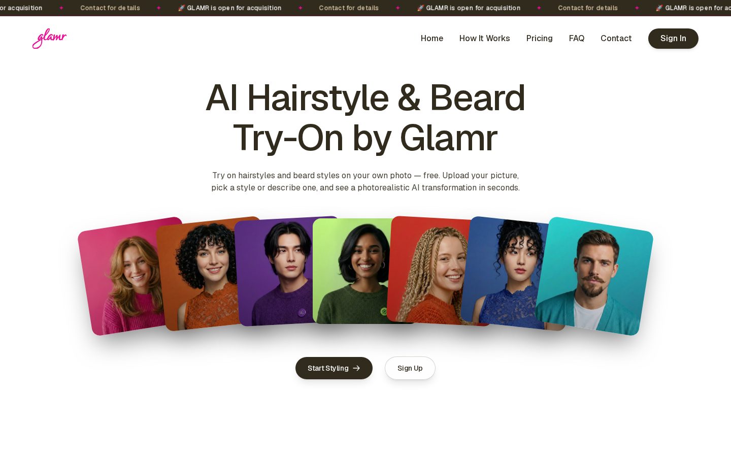 GLAMR Homepage