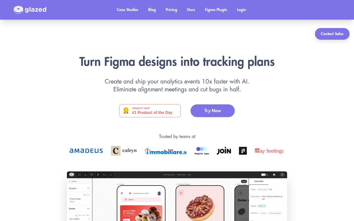 Glazed AI Homepage