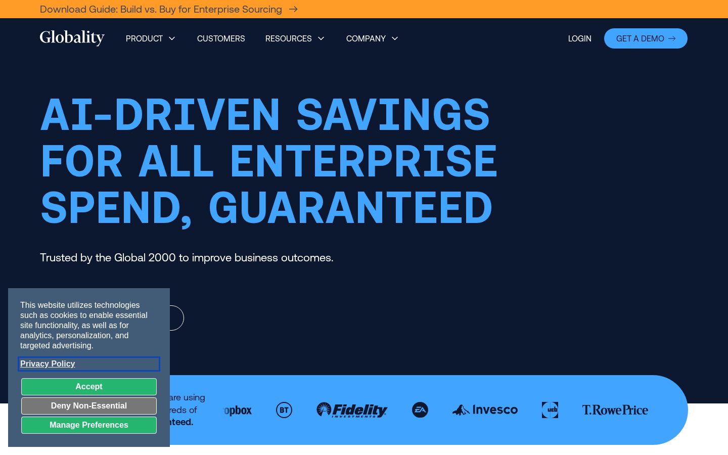 Globality Homepage