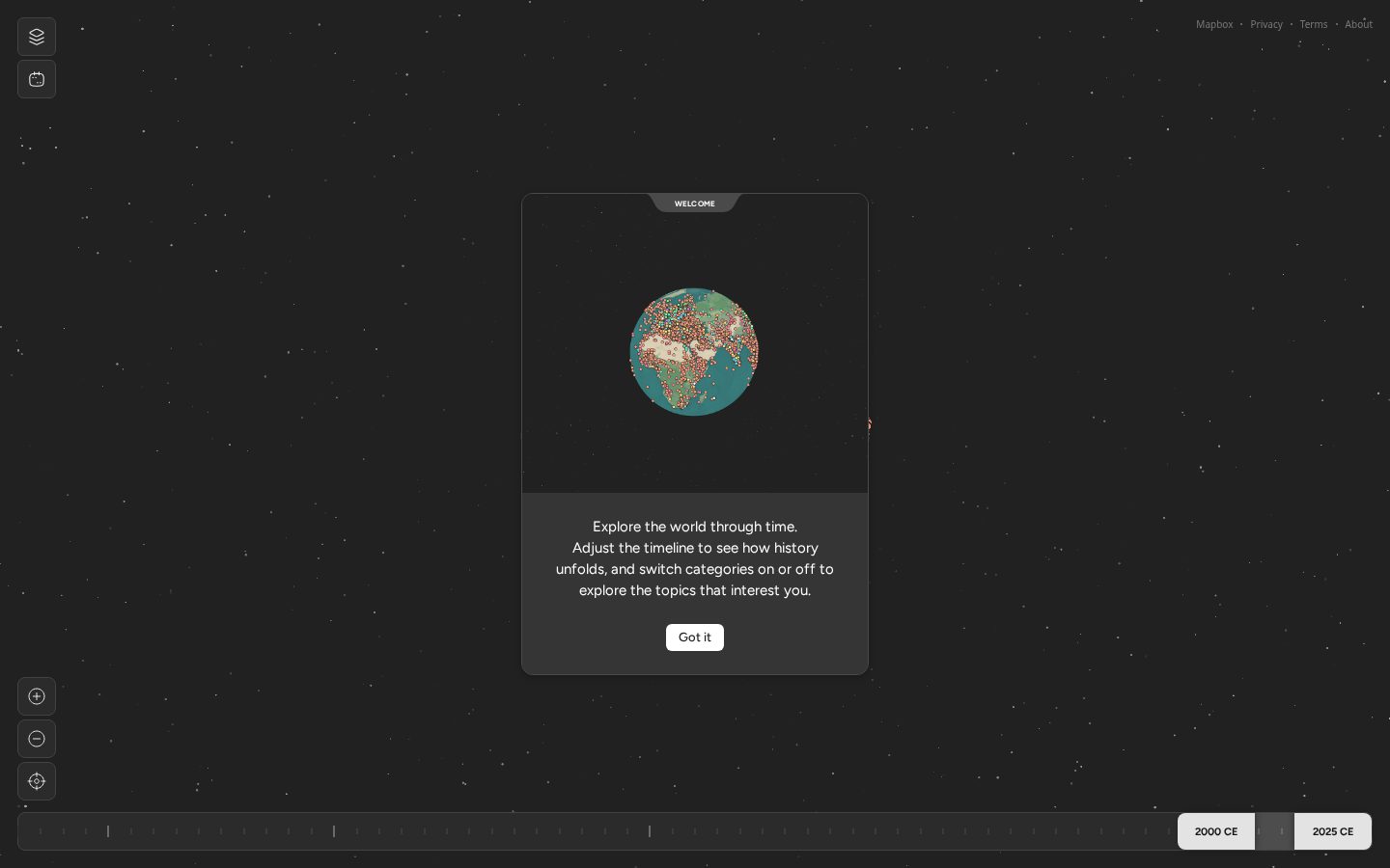 Globe of History Homepage