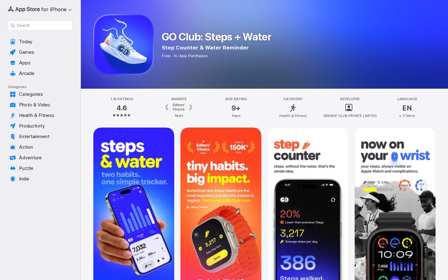 GO Club Homepage