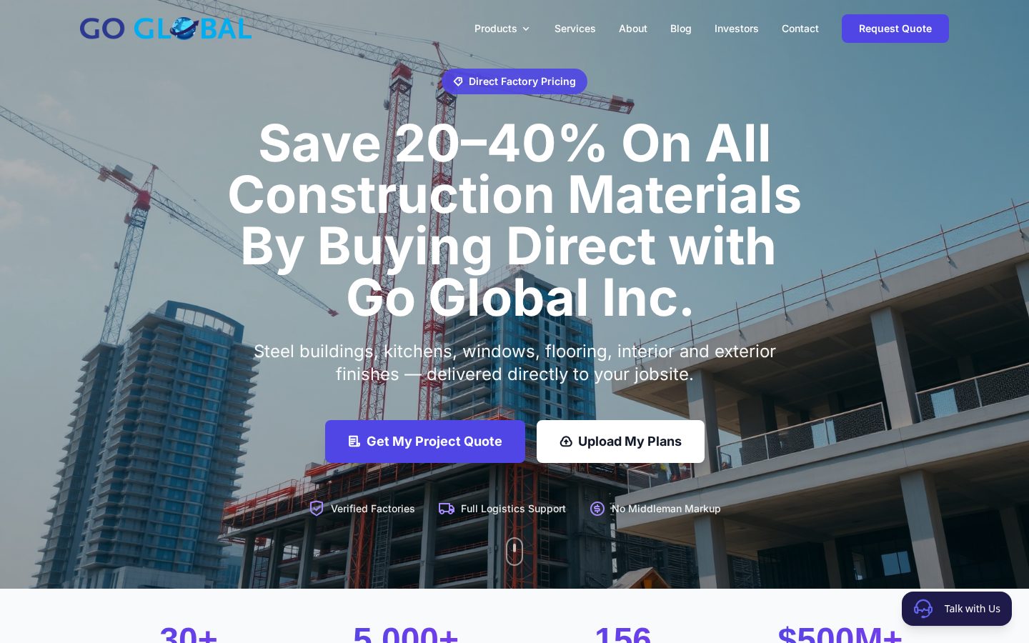 Go Global World Homepage