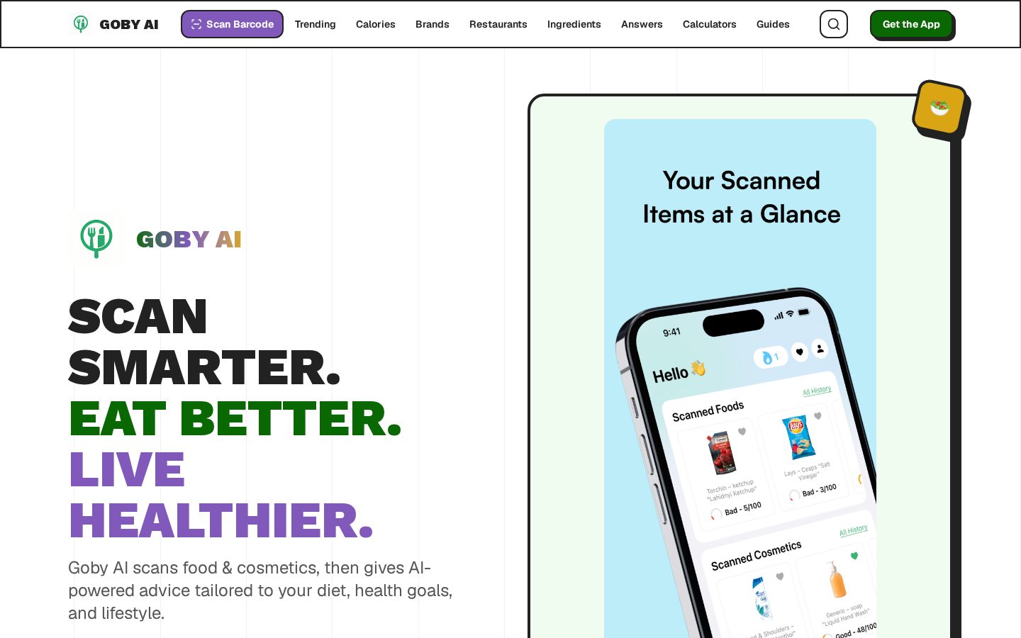 Goby AI Homepage
