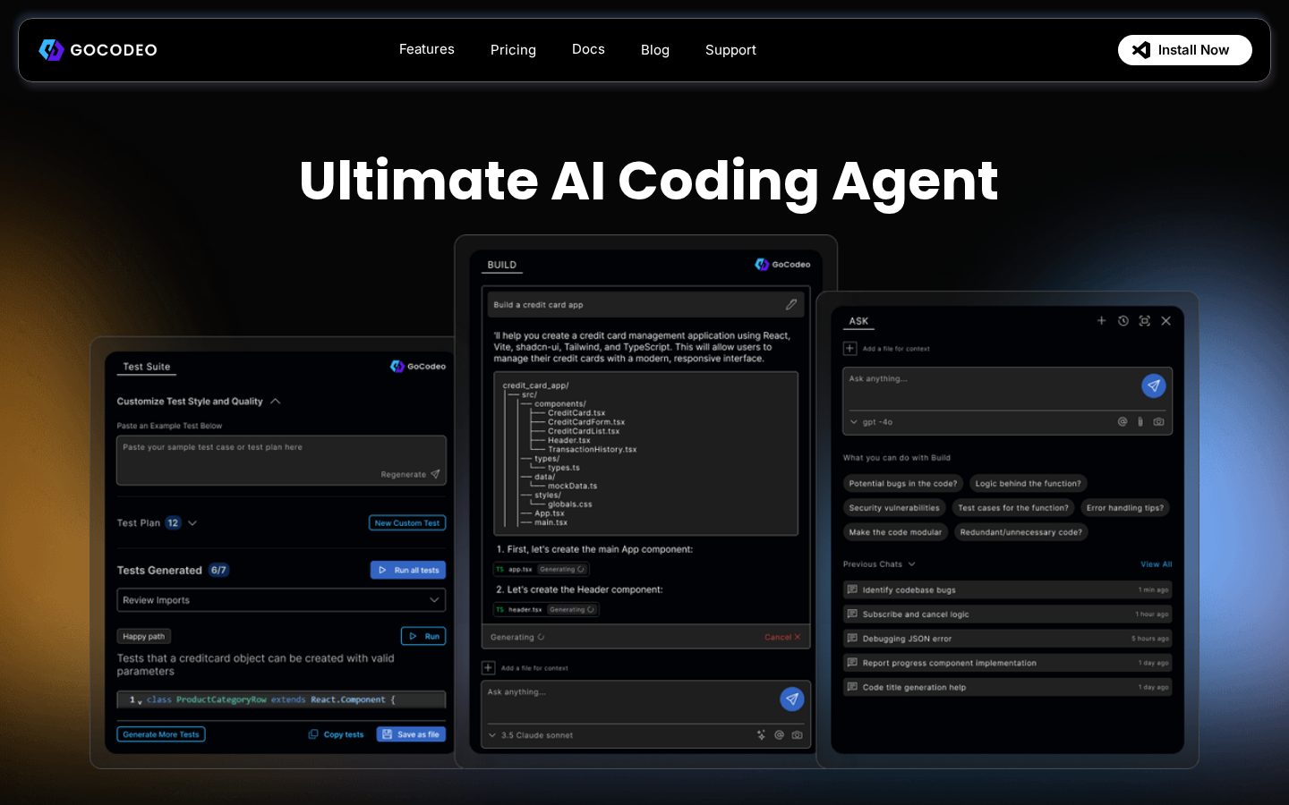 GoCodeo Homepage