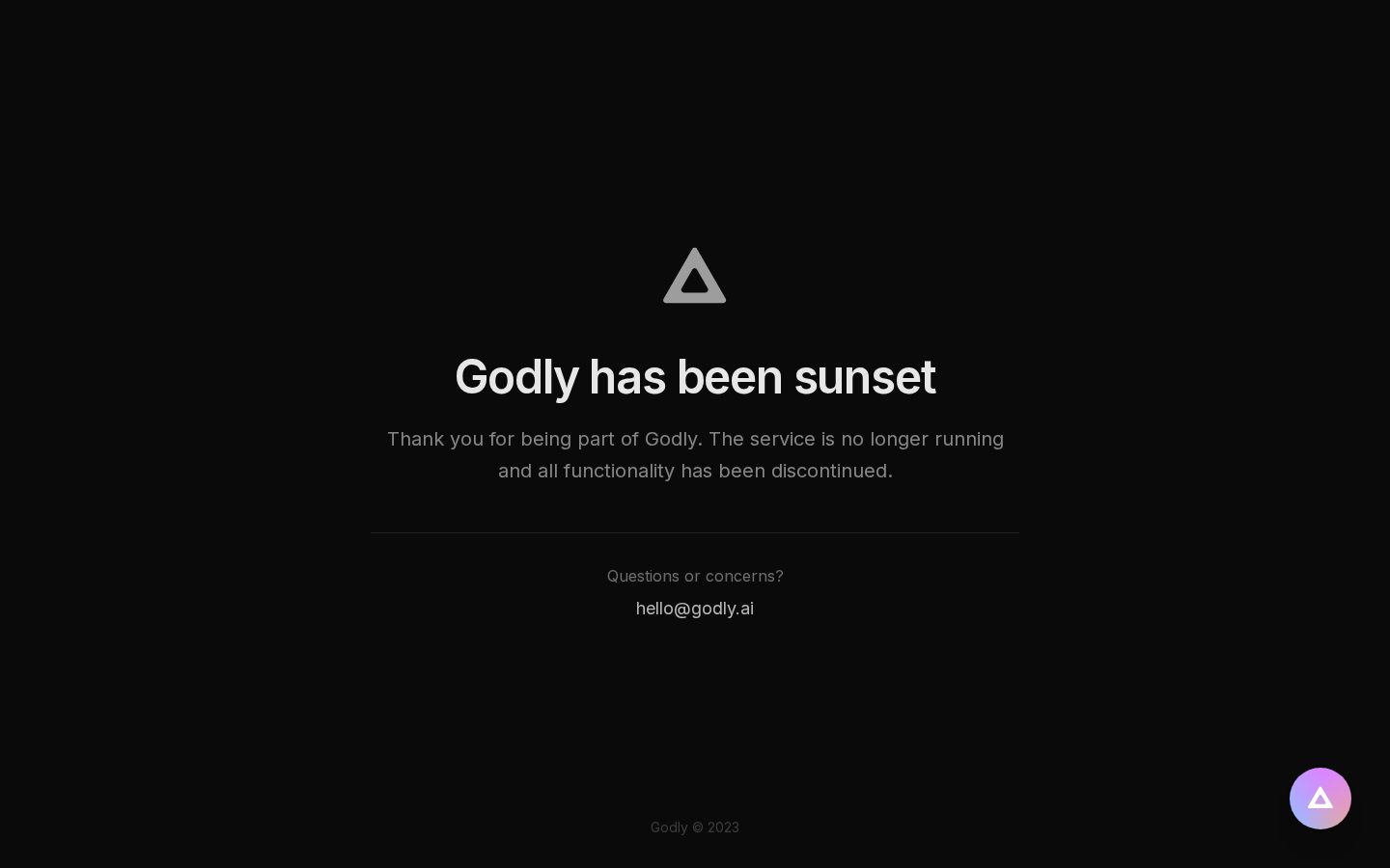 Godly Homepage