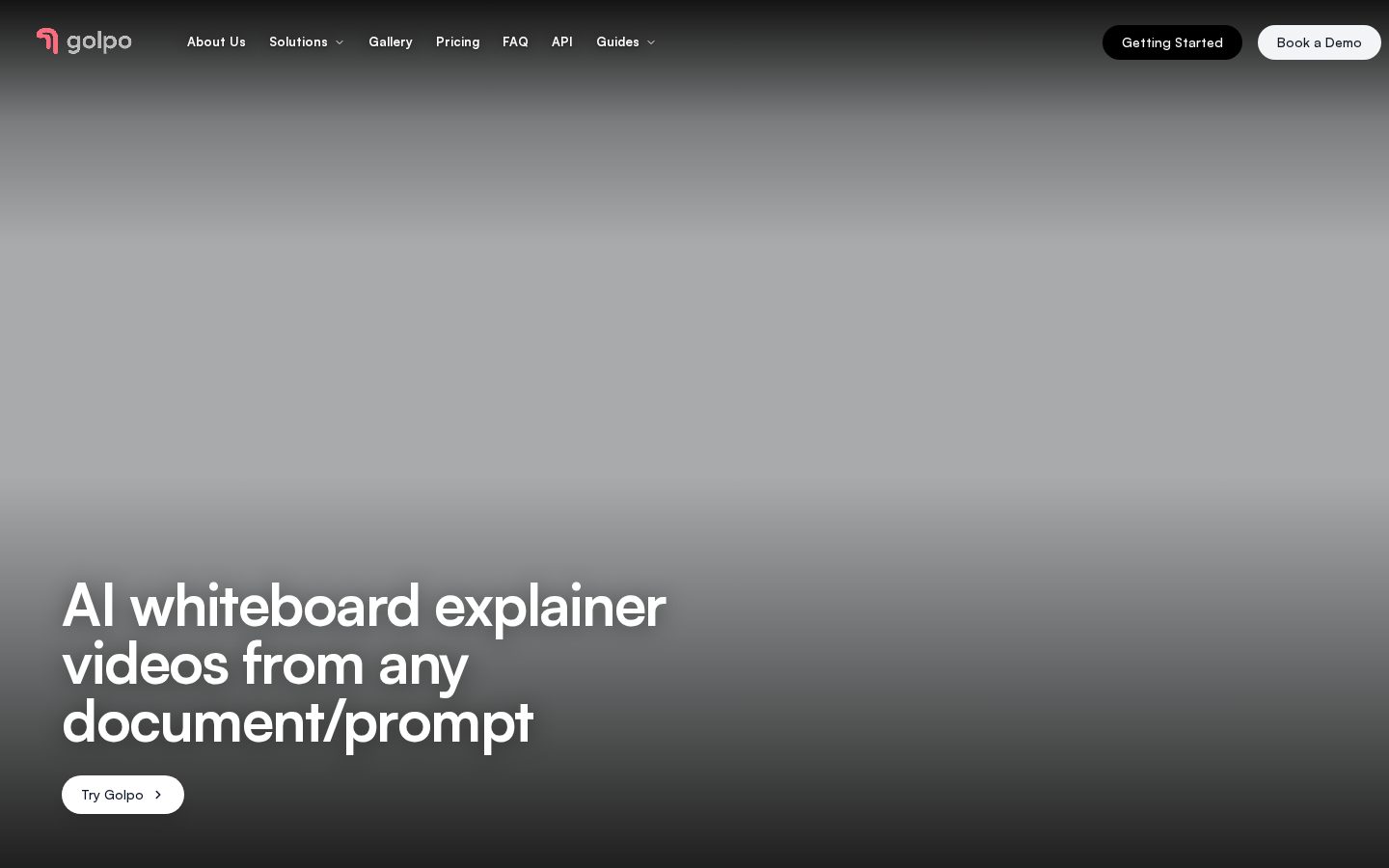 Golpo Homepage