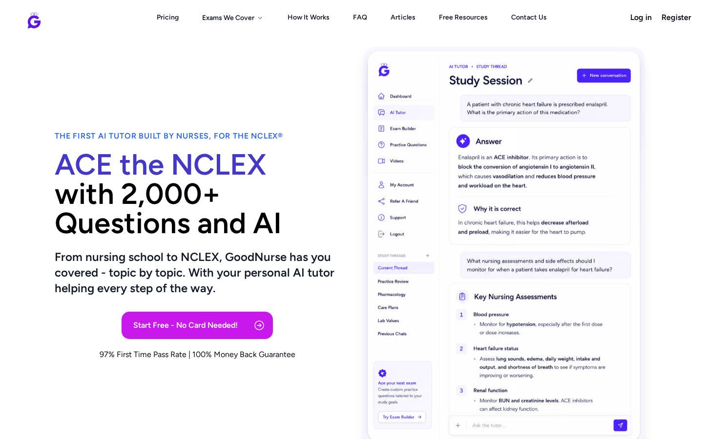 GoodNurse Homepage