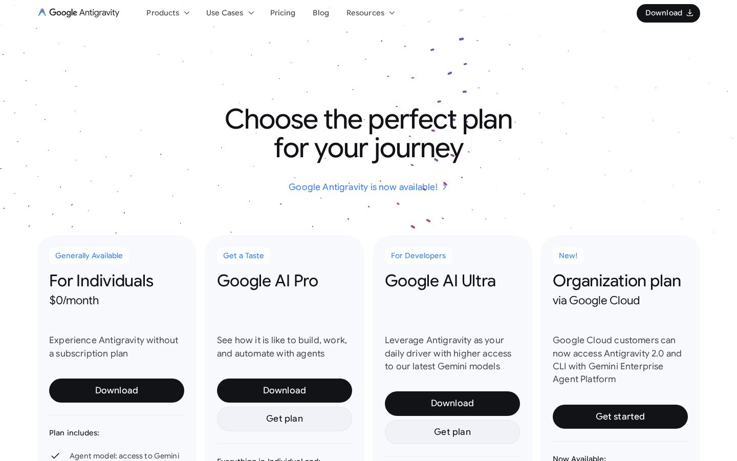 Google Antigravity CLI Pricing