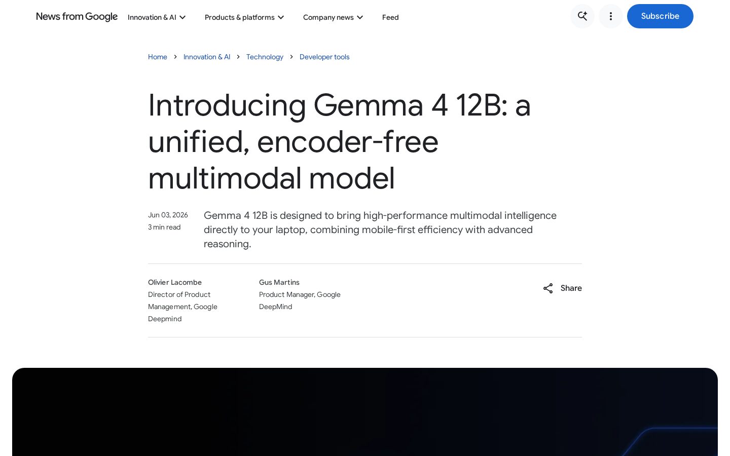 Google Gemma 4 12B Homepage
