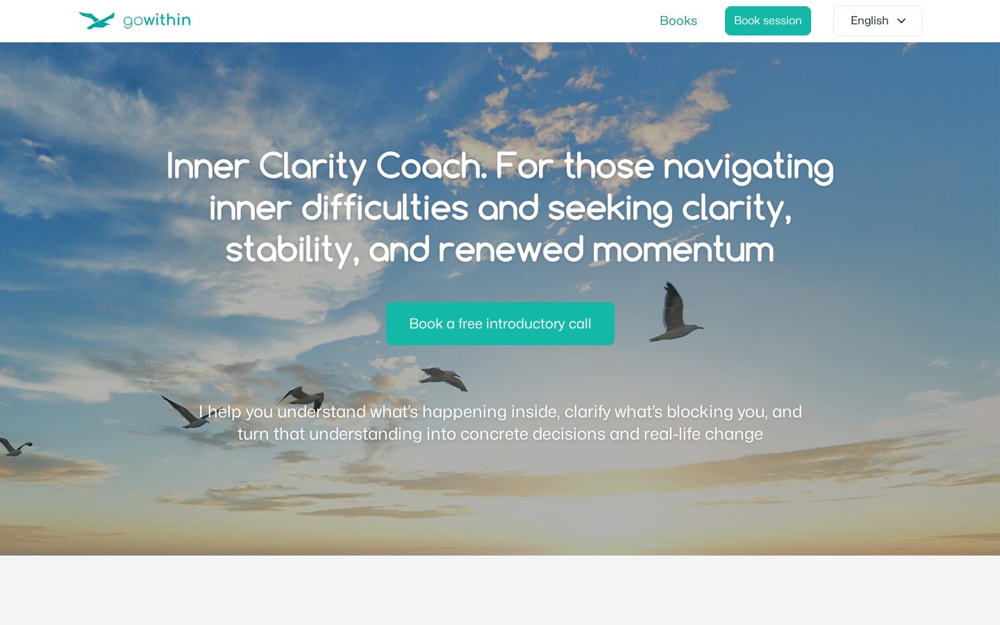 GOWITHIN - Therapist app: AI notes, video calls, scheduling, billing Homepage