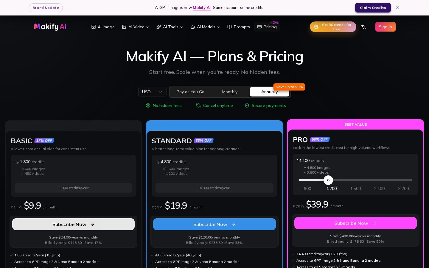 GPT Image 2 AI Image Generator Pricing