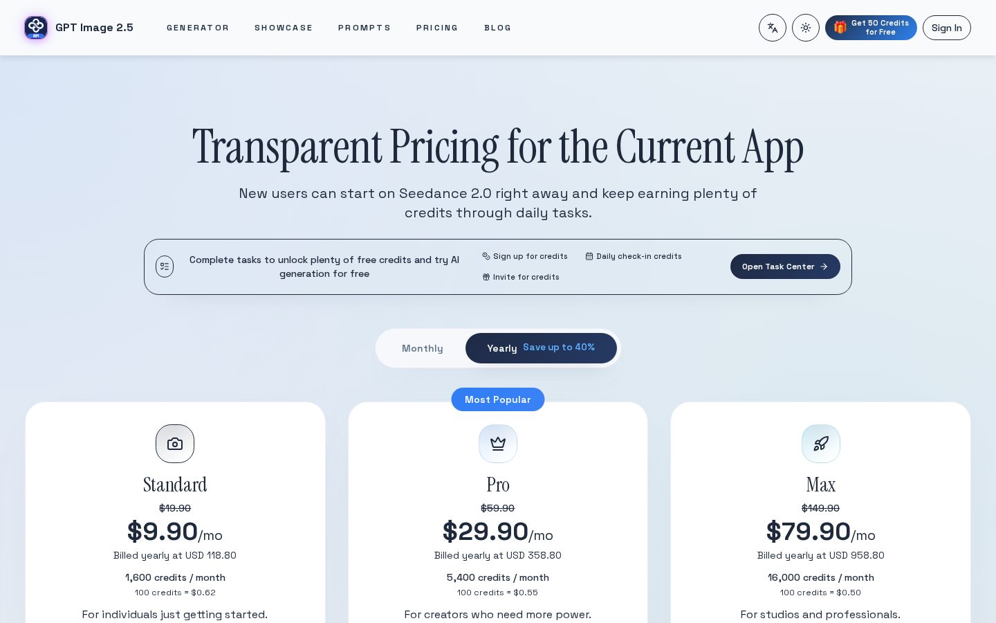 GPT Image 2 API Pricing