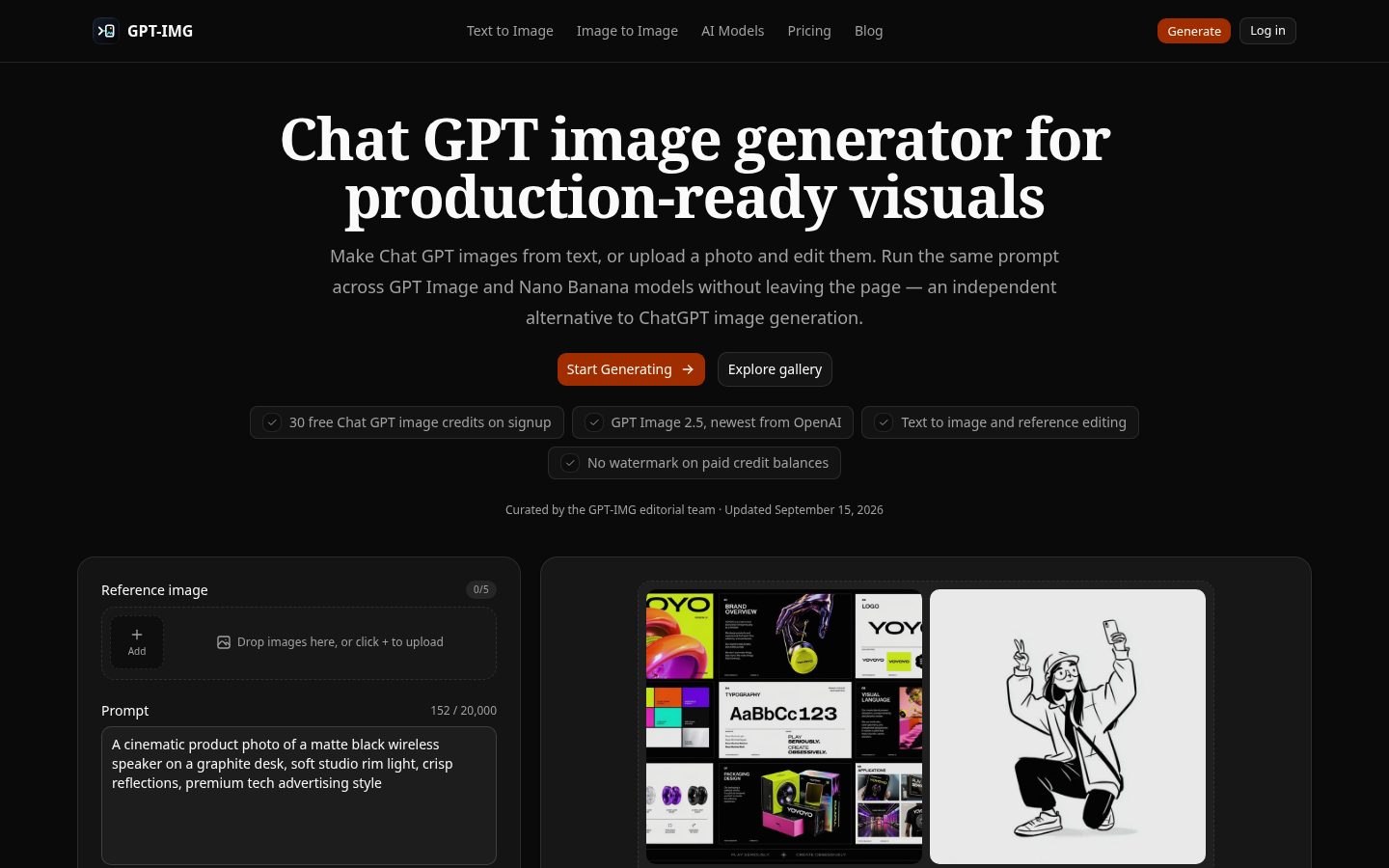 GPT-IMG Homepage