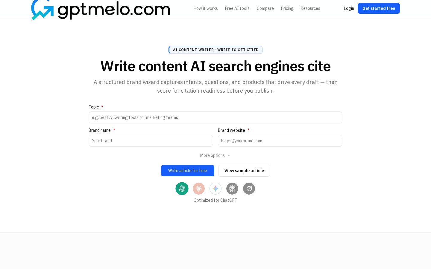 gptmelo Homepage