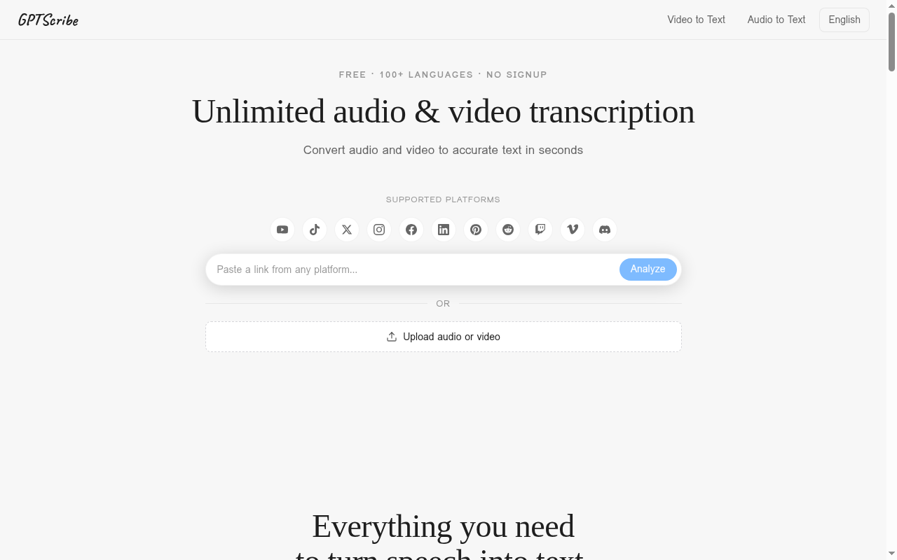 Homepage
