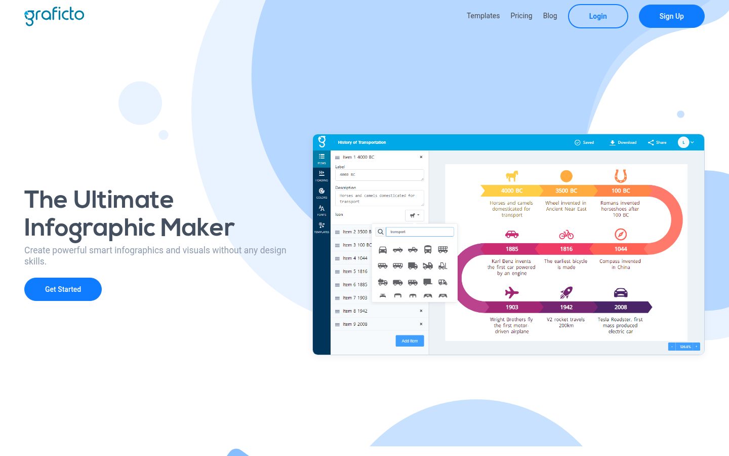 Graficto Homepage