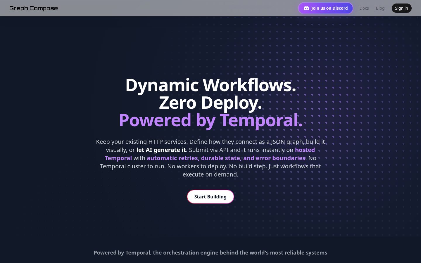 Graph Compose Homepage