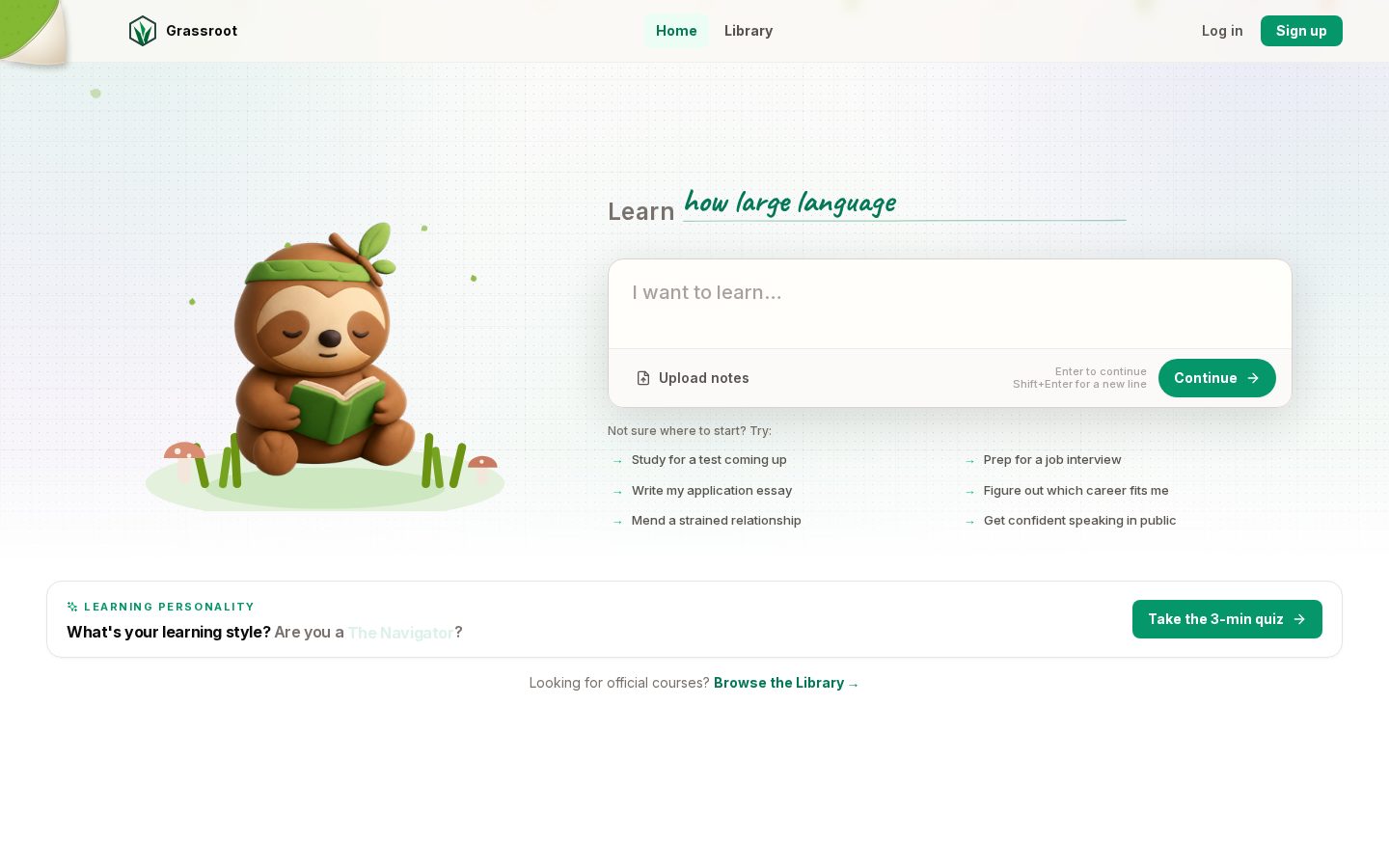 Grassroot Academy Homepage