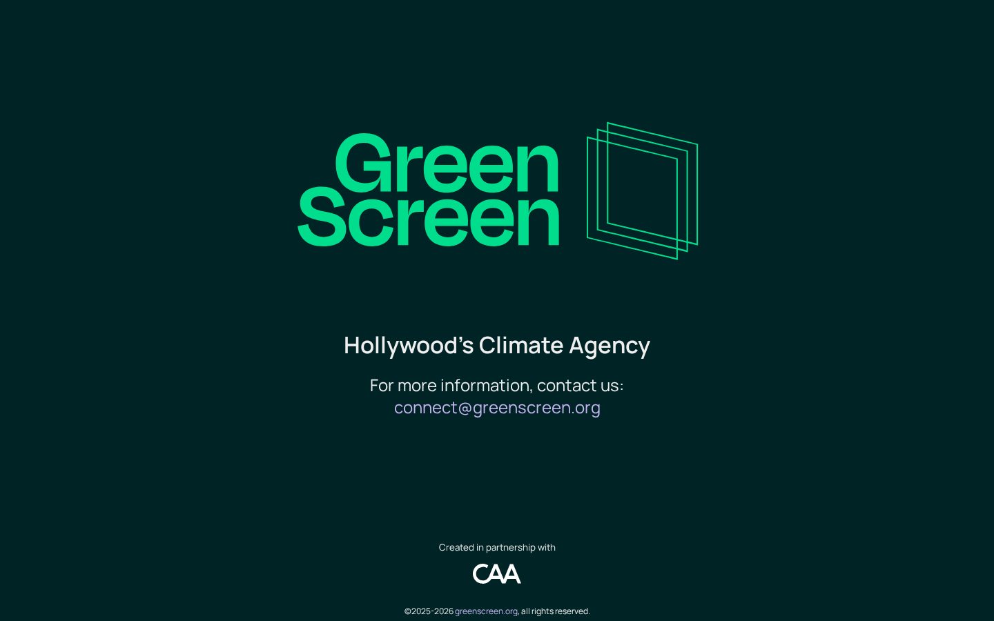 Green Screen AI Homepage