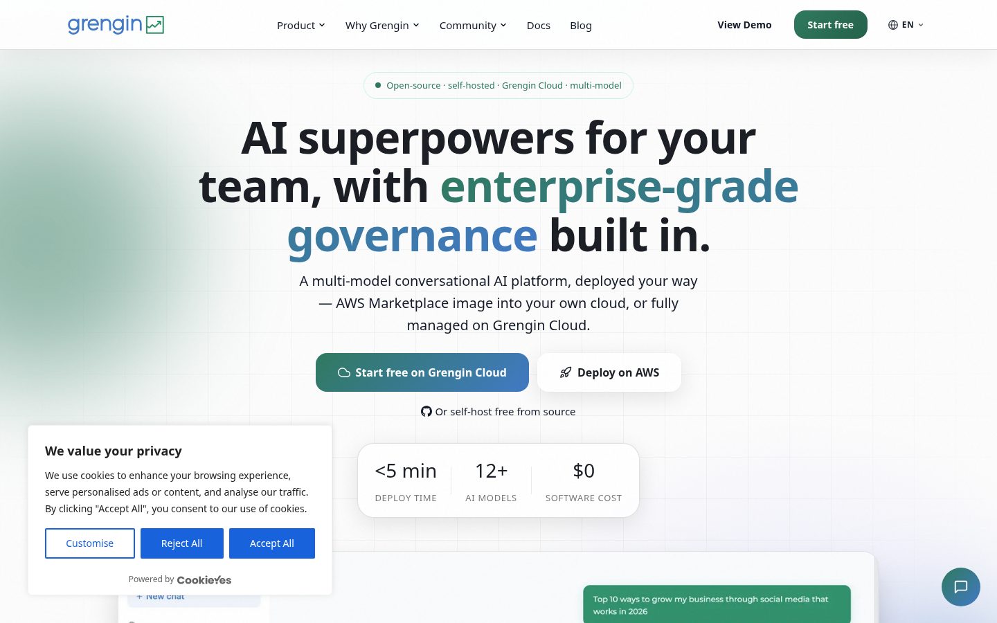 Grengin Homepage