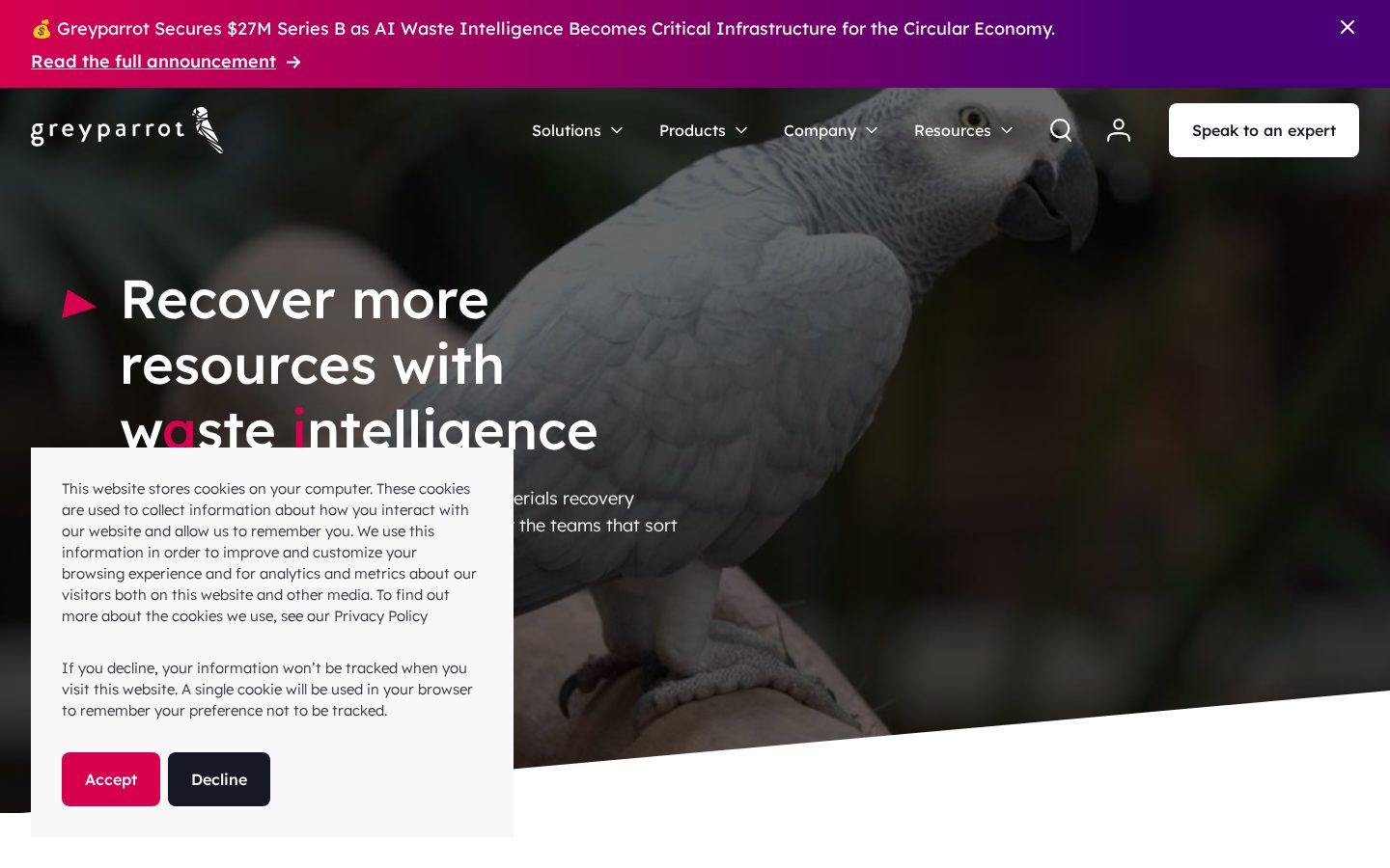 Greyparrot Homepage