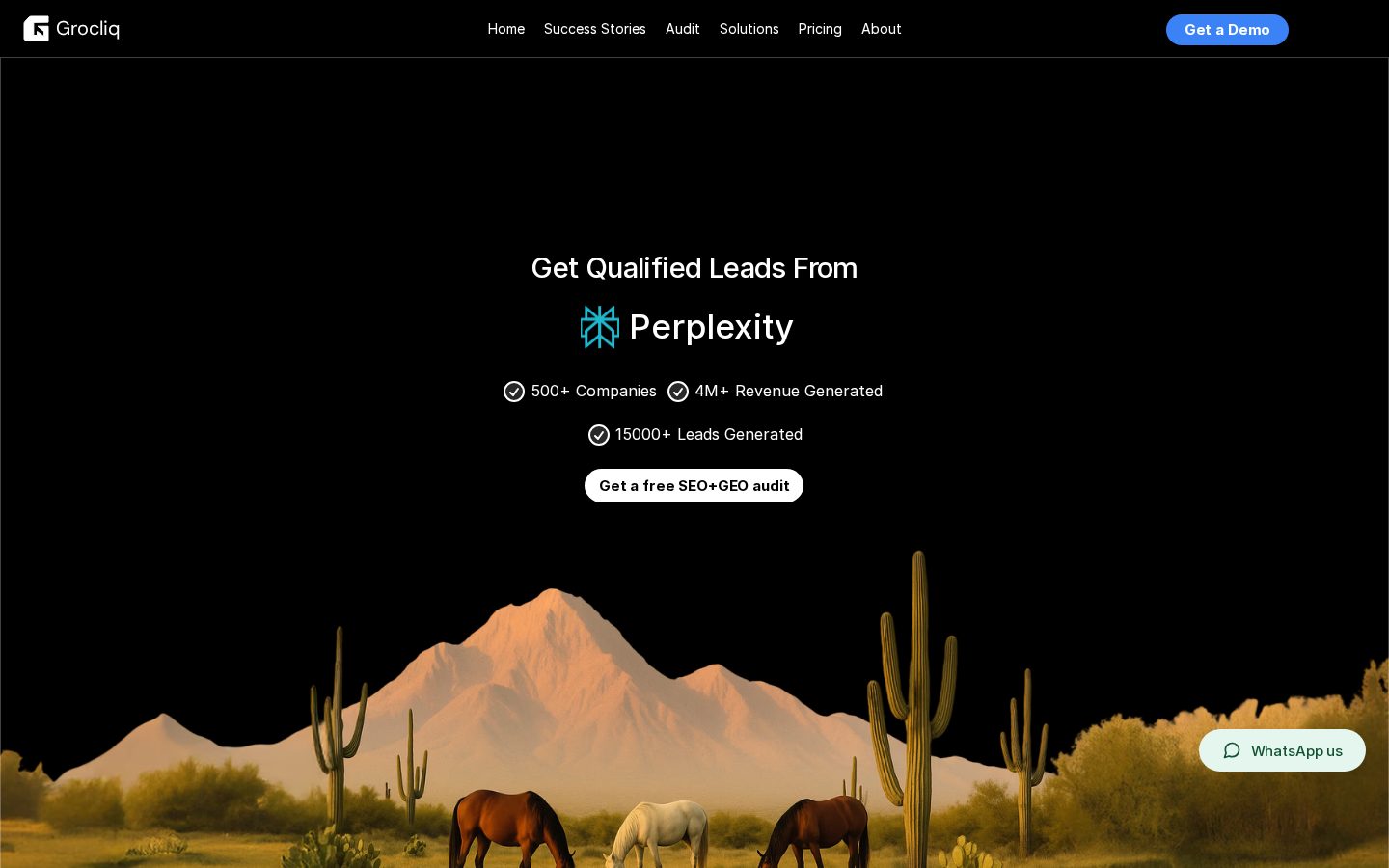 Grocliq Homepage