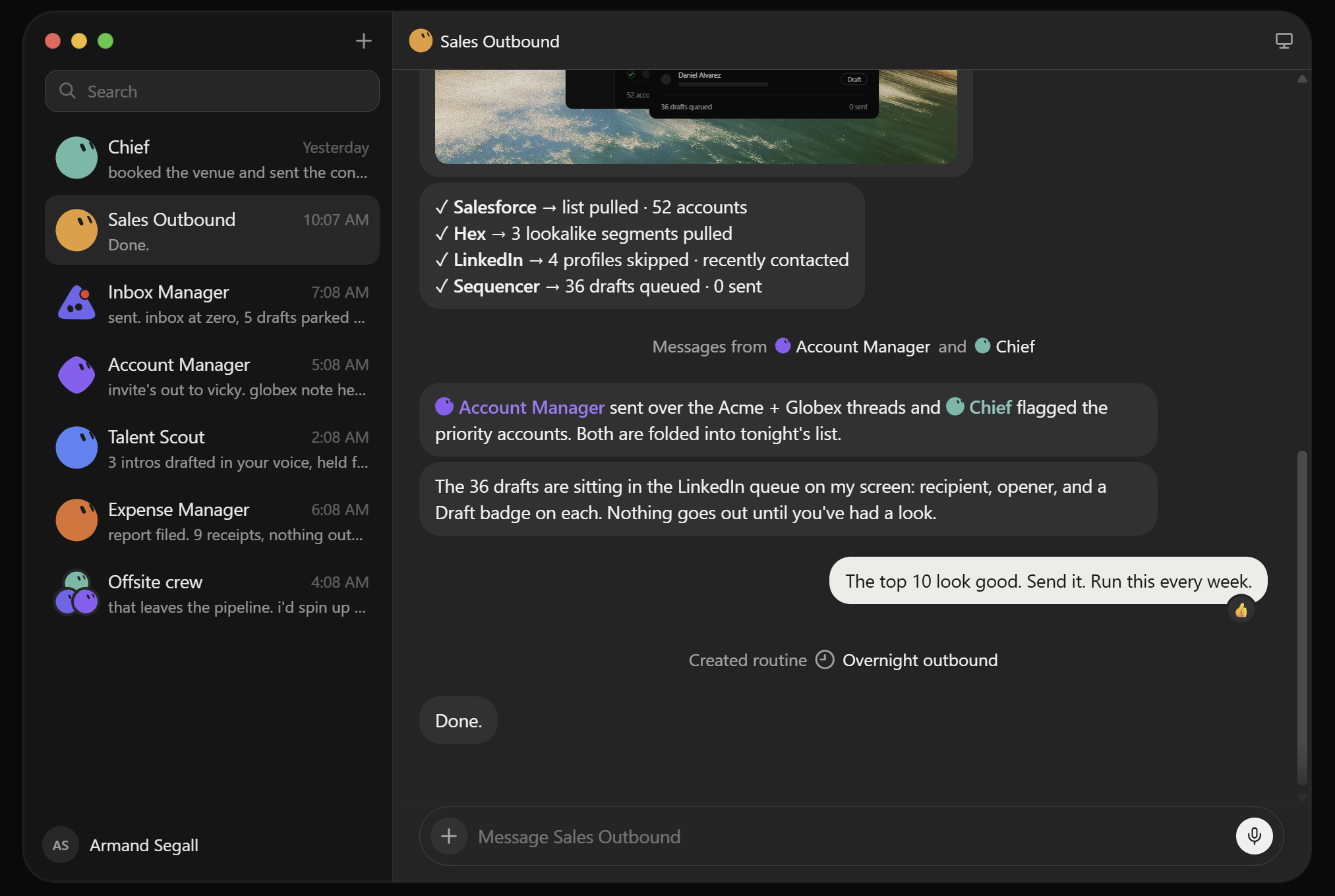 Homepage screenshot