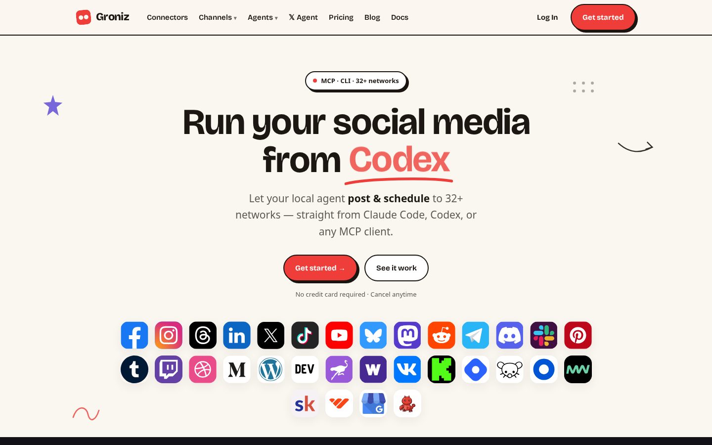 Groniz Homepage