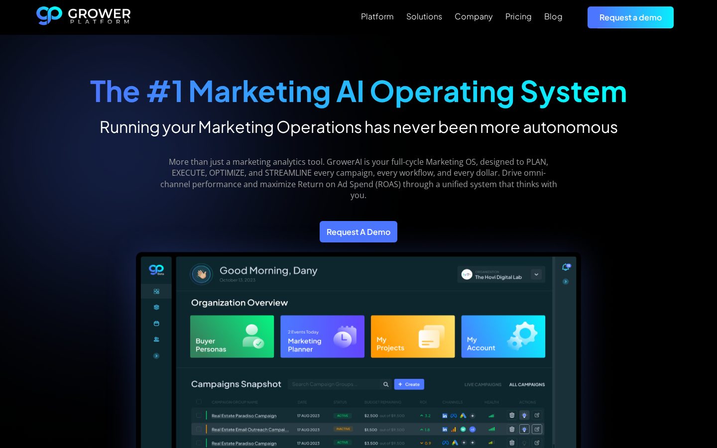 GrowerAI Homepage