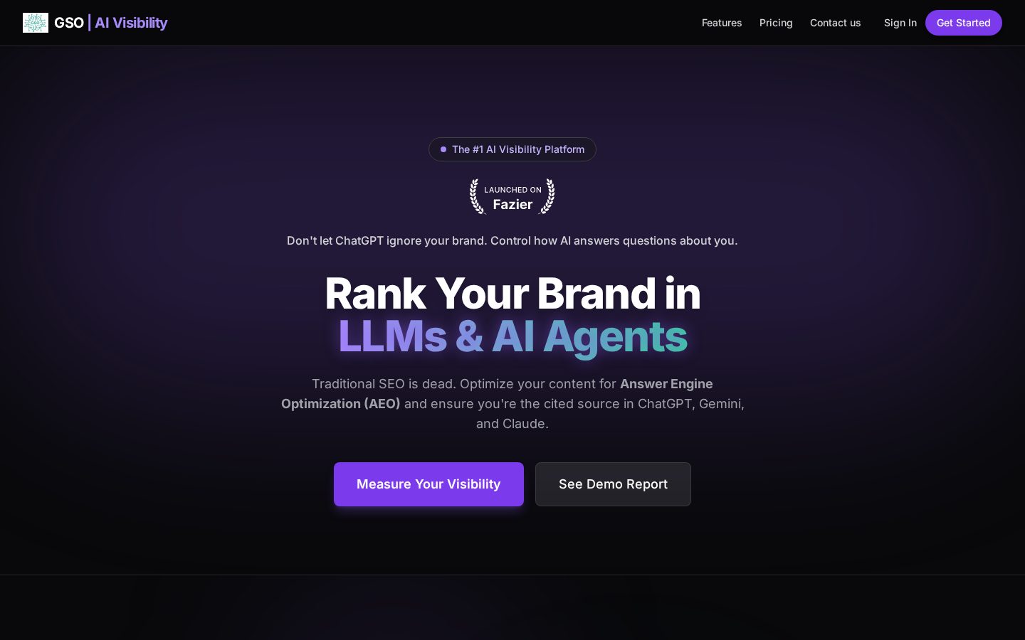 gso agent Homepage