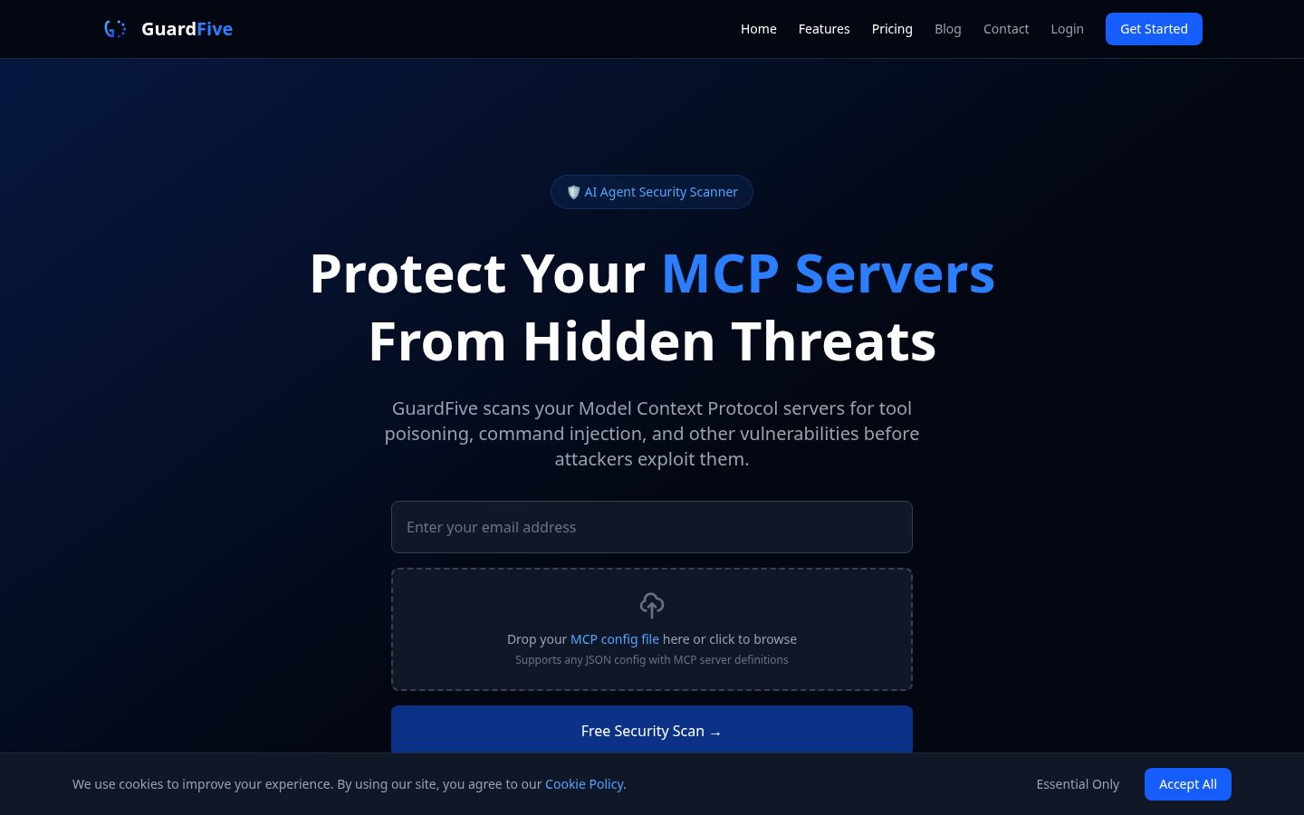GuardFive Homepage