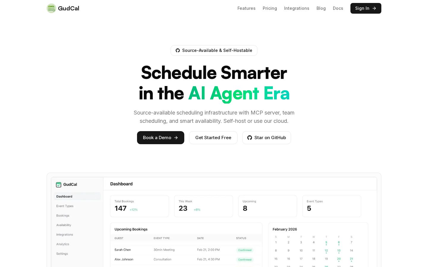 GudCal Homepage