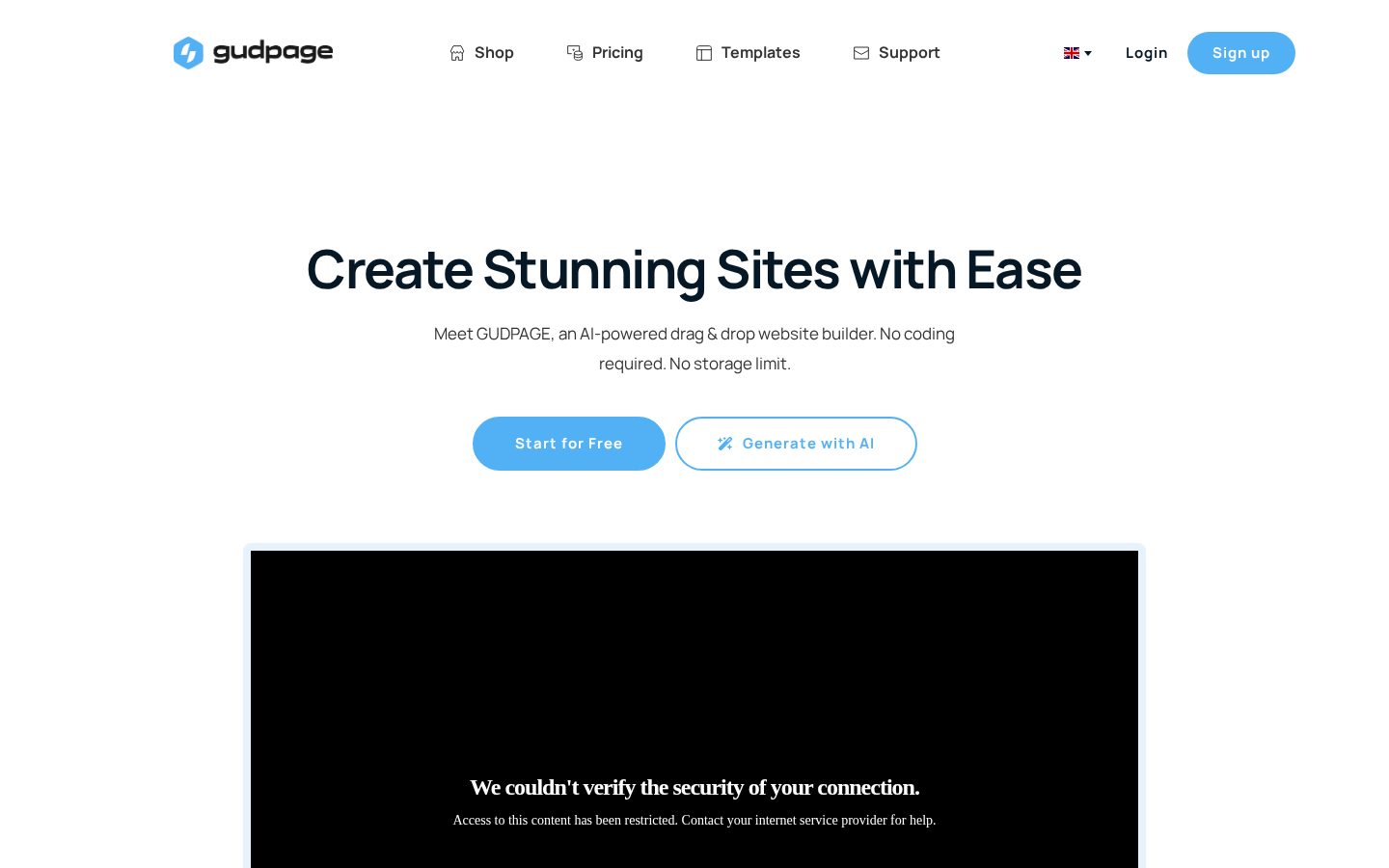 GUDPAGE Homepage