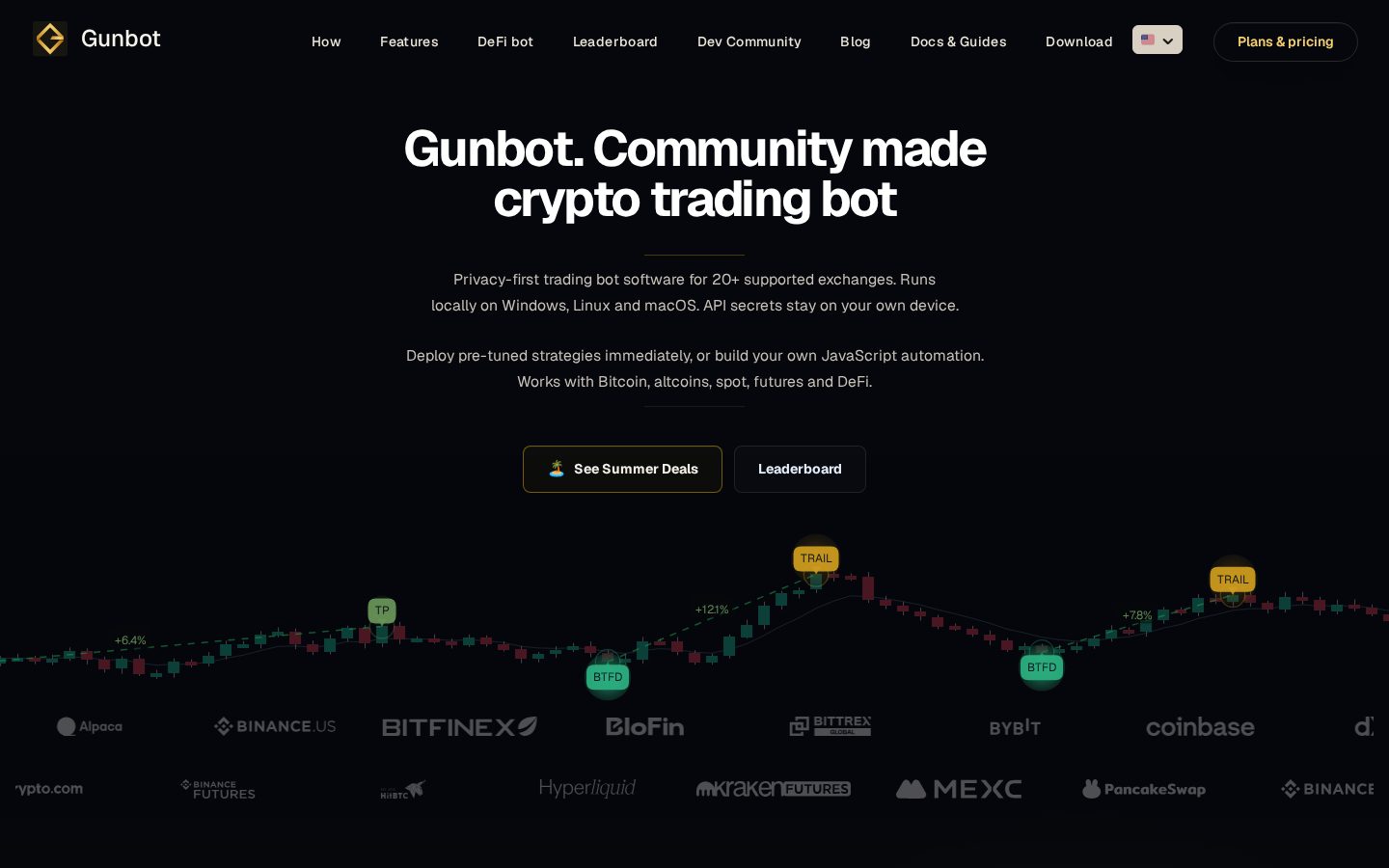 Gunbot Homepage