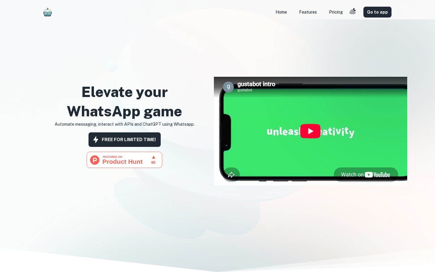 Gustabot Homepage