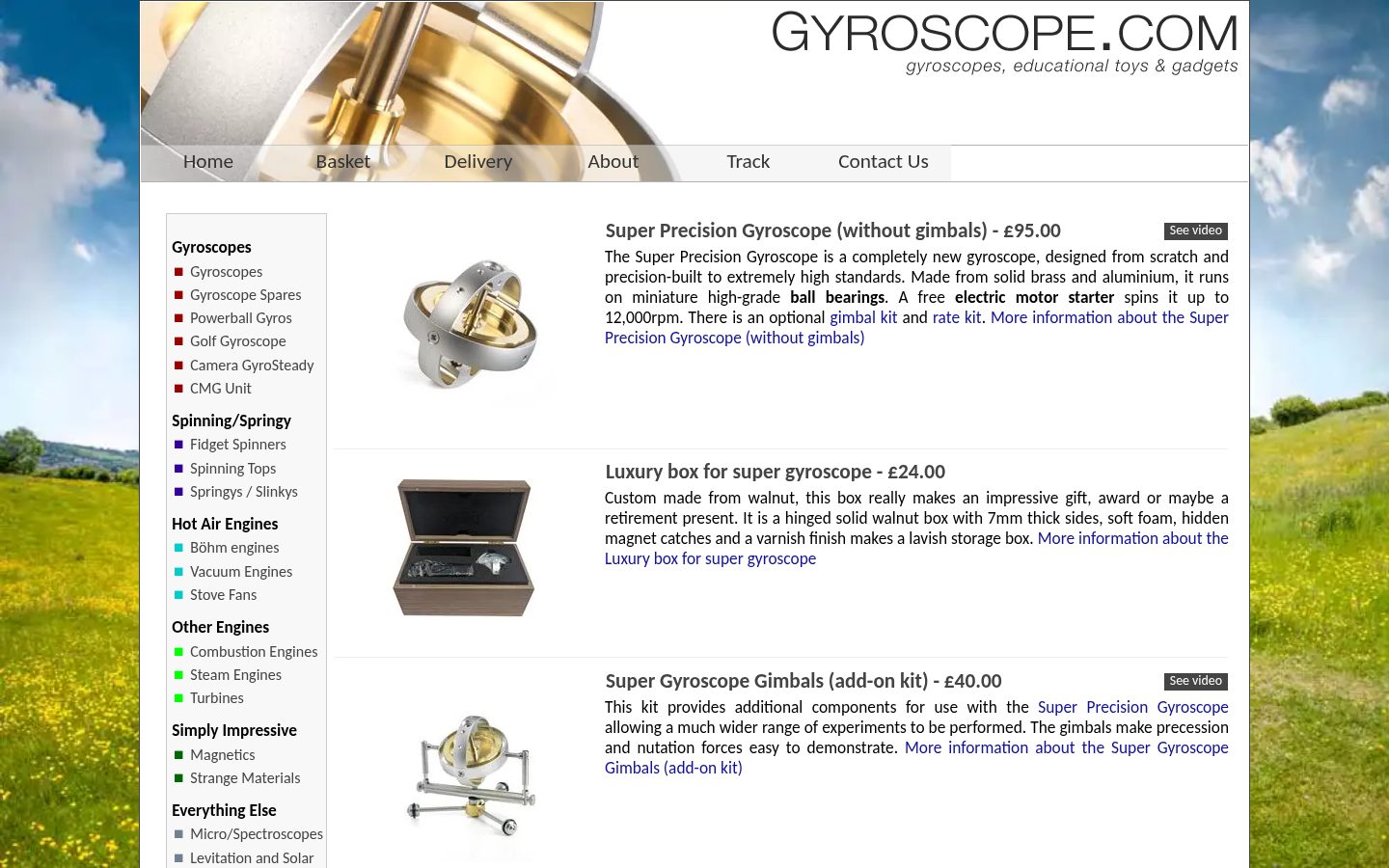 Gyroscope Homepage