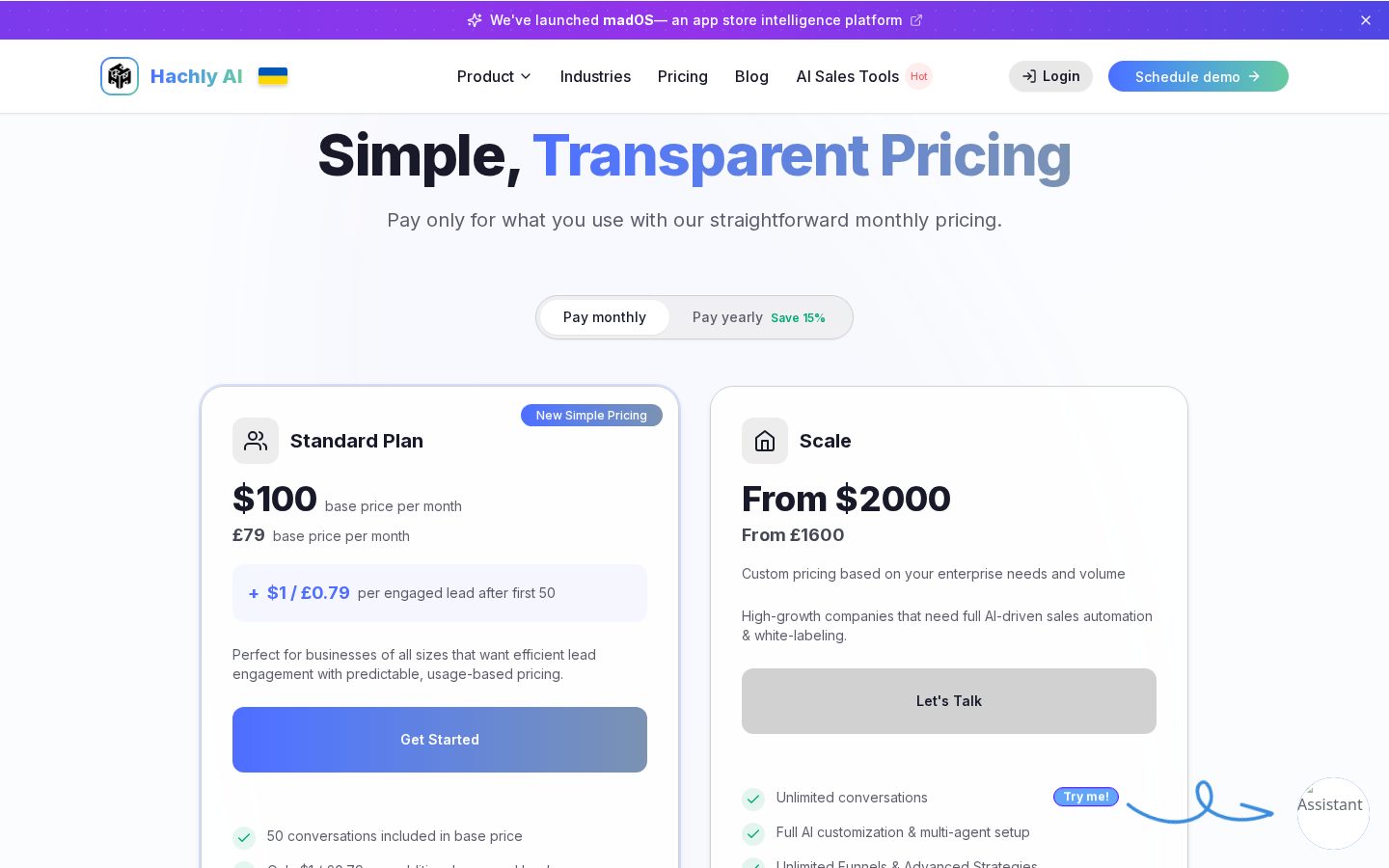 Hachly AI Pricing