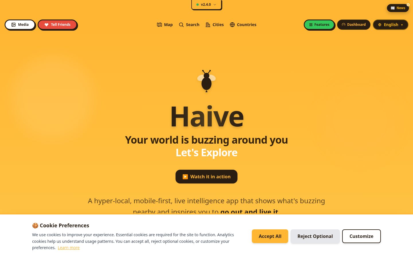 HaiVE Homepage