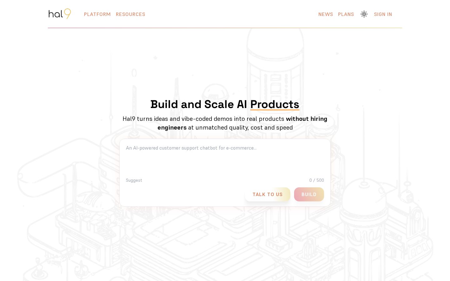 Hal9 Homepage