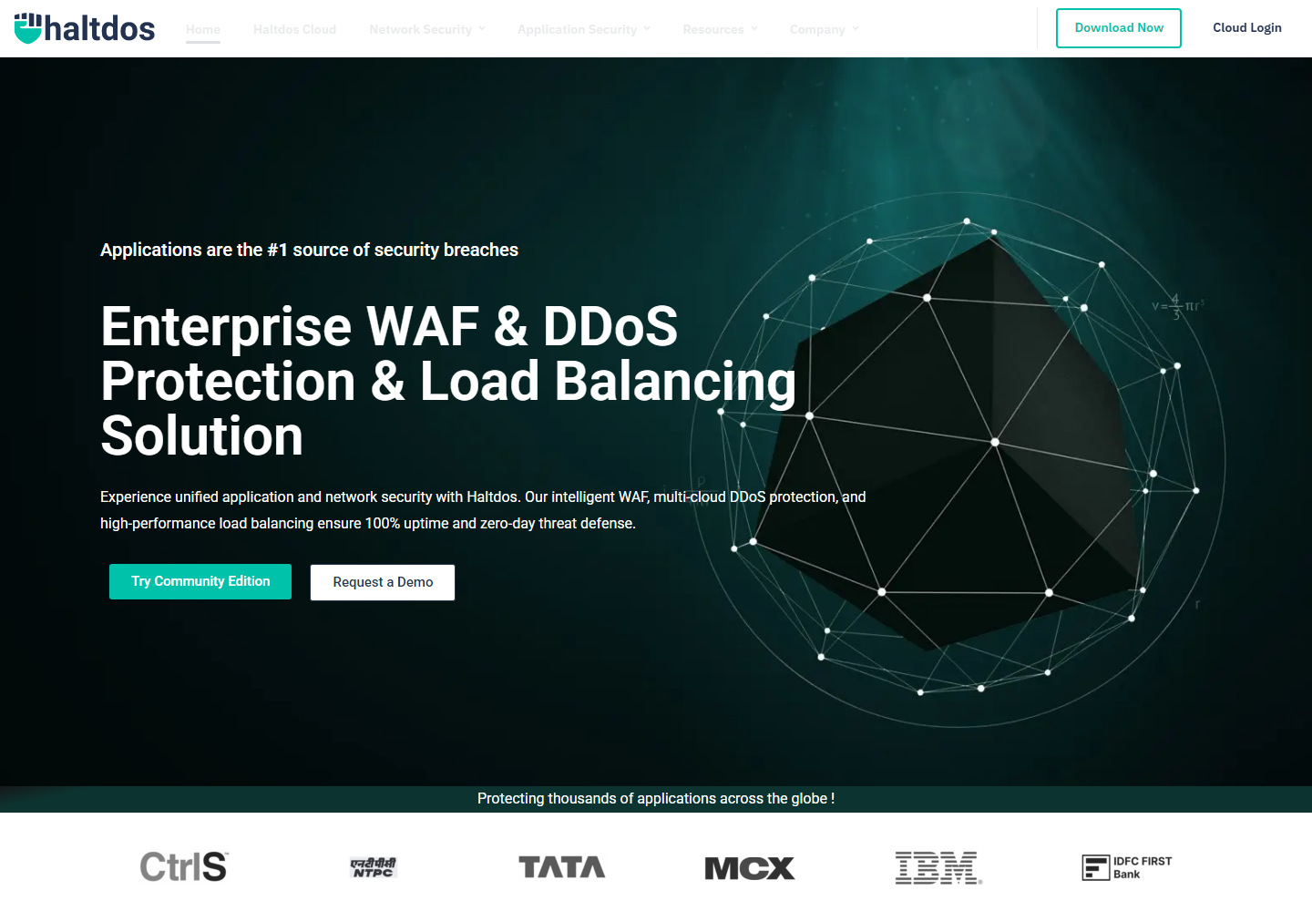 Haltdos homepage