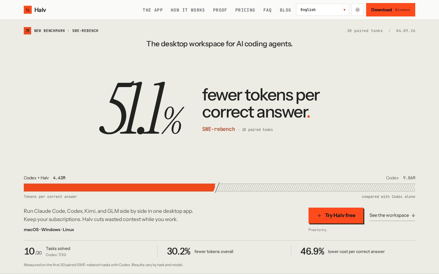 Halv Homepage