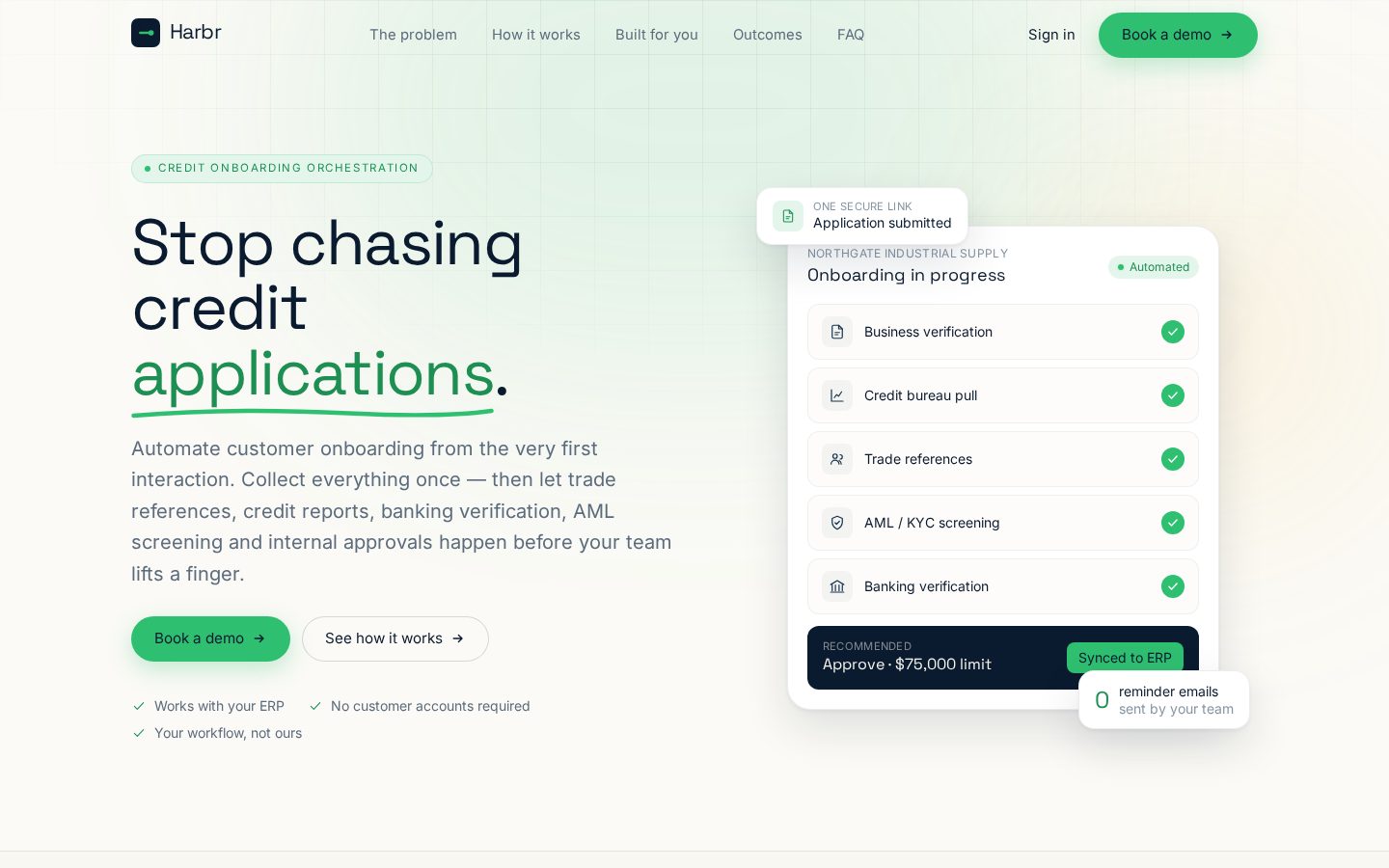 Harbr Homepage