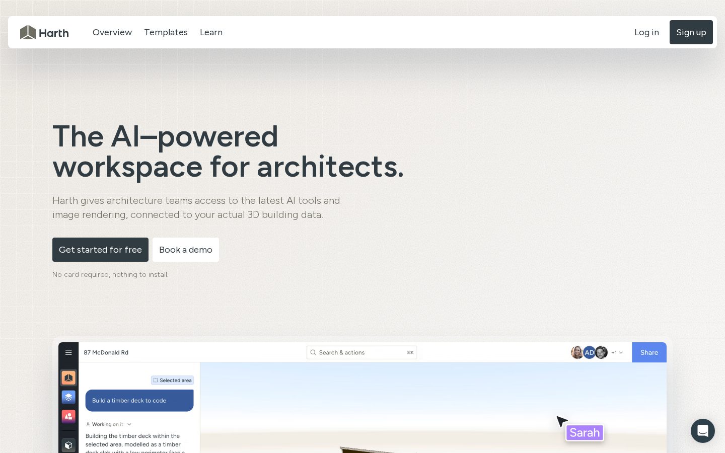 Harth Homepage
