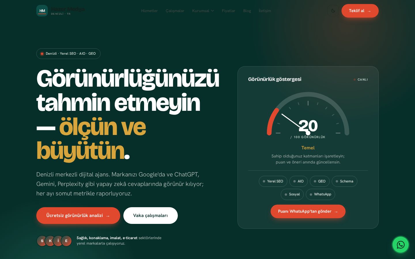 Hazer Medya Homepage