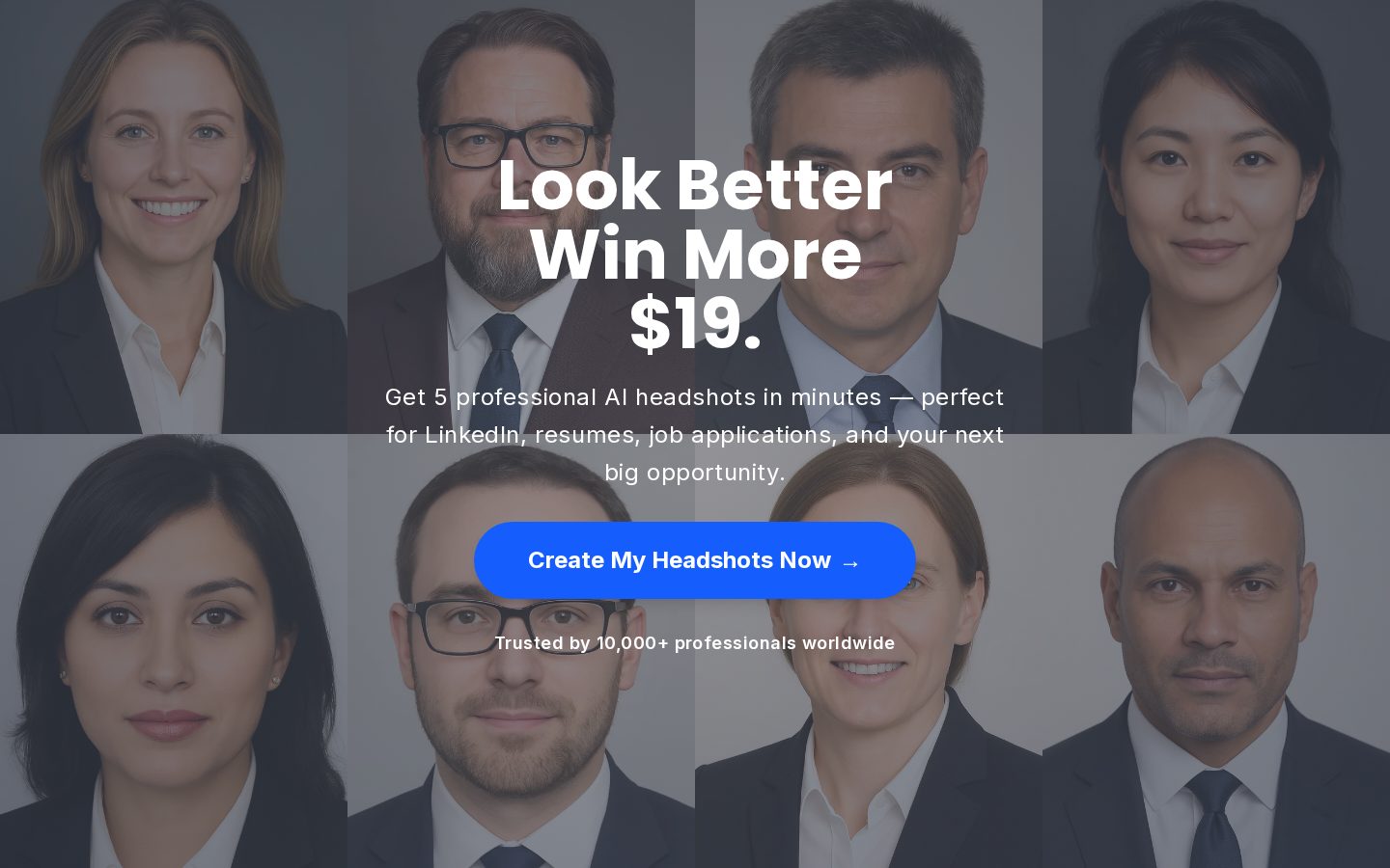 HeadStudio.ai Homepage