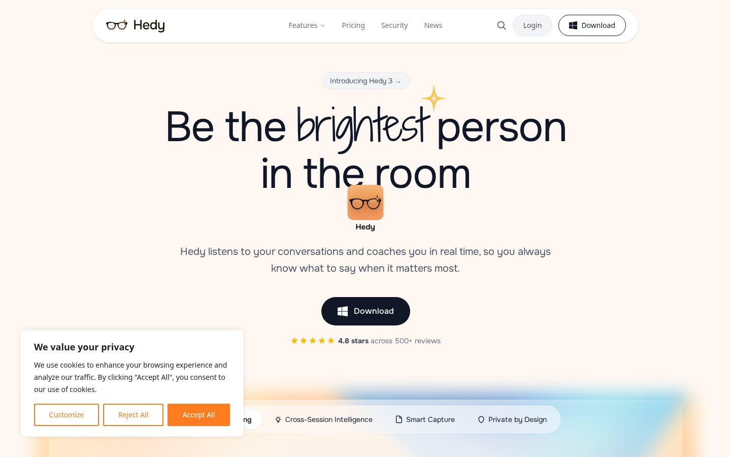 Hedy Homepage