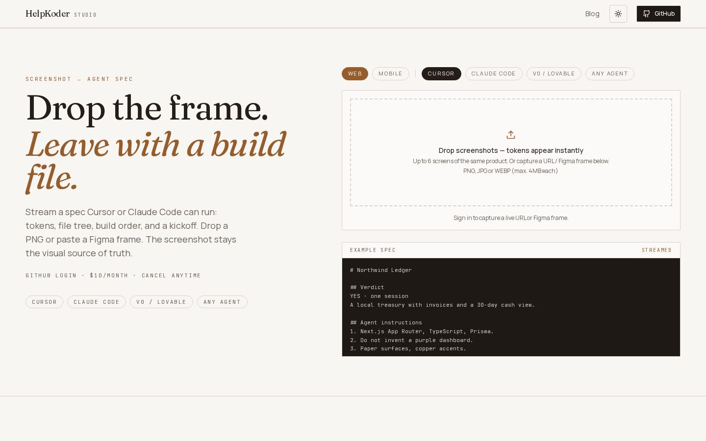 HelpKoder Homepage